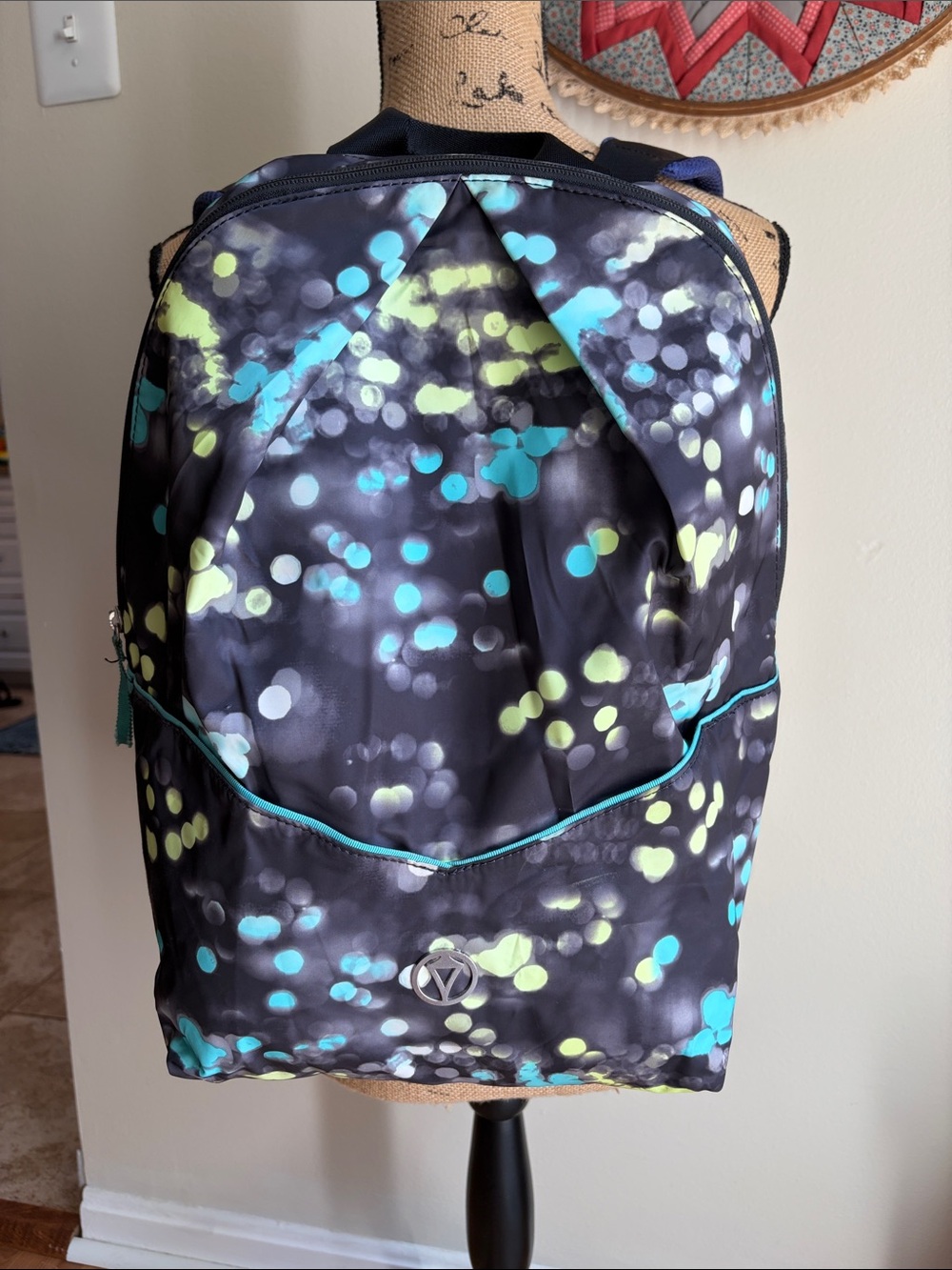 Ivivva Lululemon Kids Pack for Class Backpack Nylon Night Light Watercolor